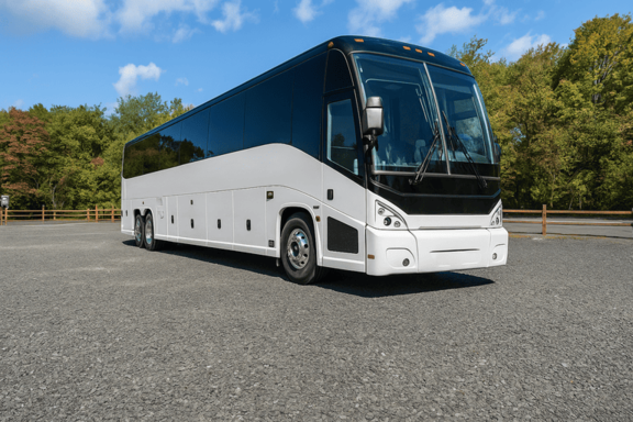 Charter Bus Rental Fort Lee 56 Passenger Charter Bus