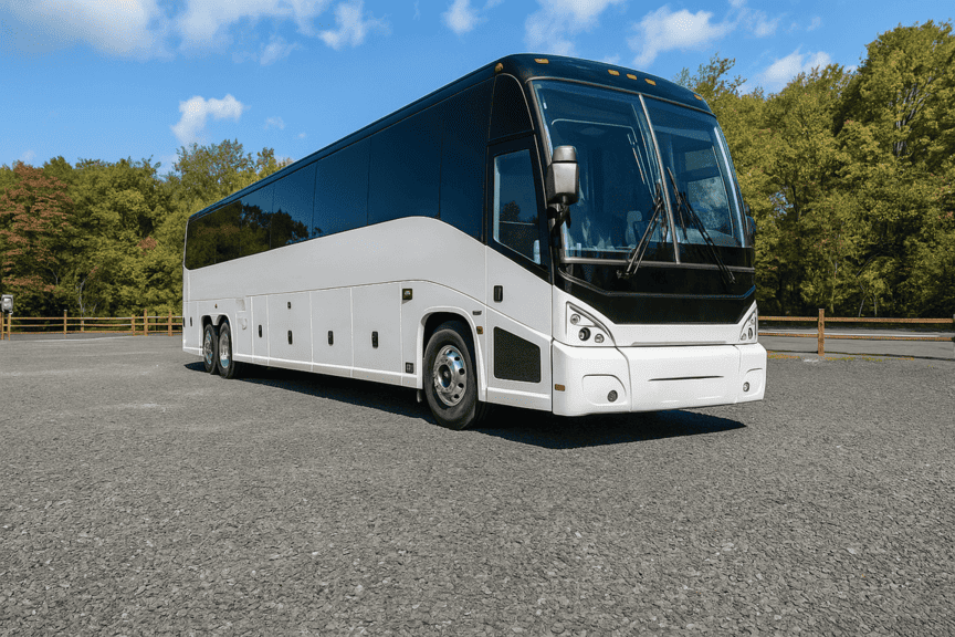 picture of Charter Bus Rental Fort Lee coach bus